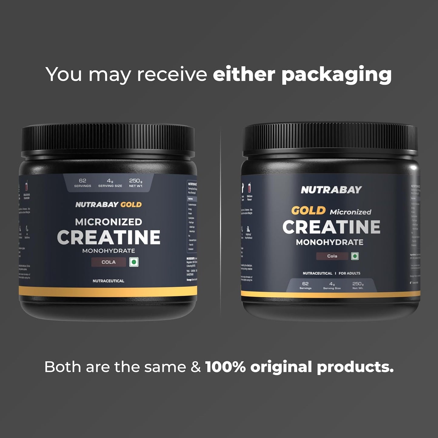 Nutrabay Gold Micronised Creatine Monohydrate Powder