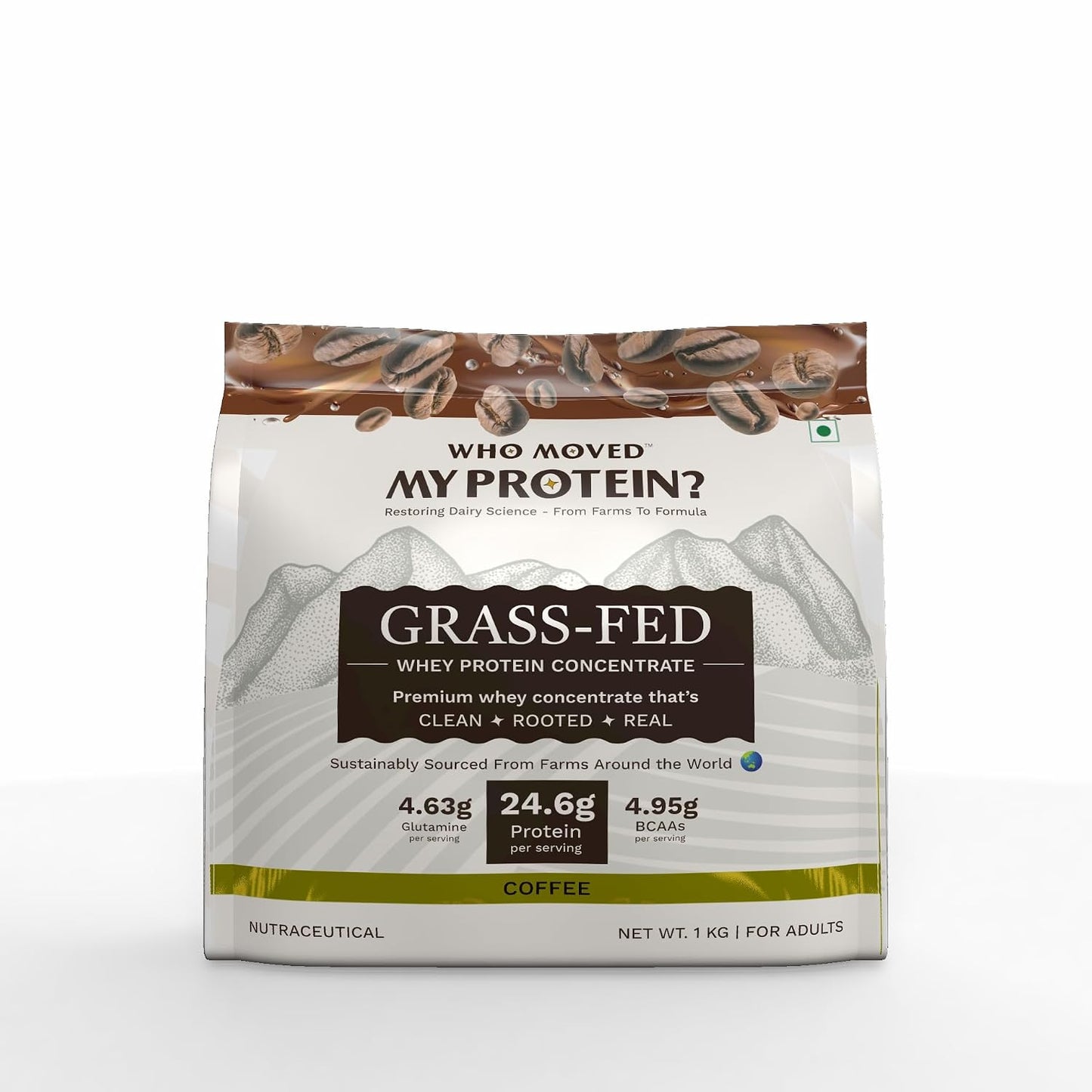 Who Moved My Protein - Grass Fed Whey Protein Concentrate