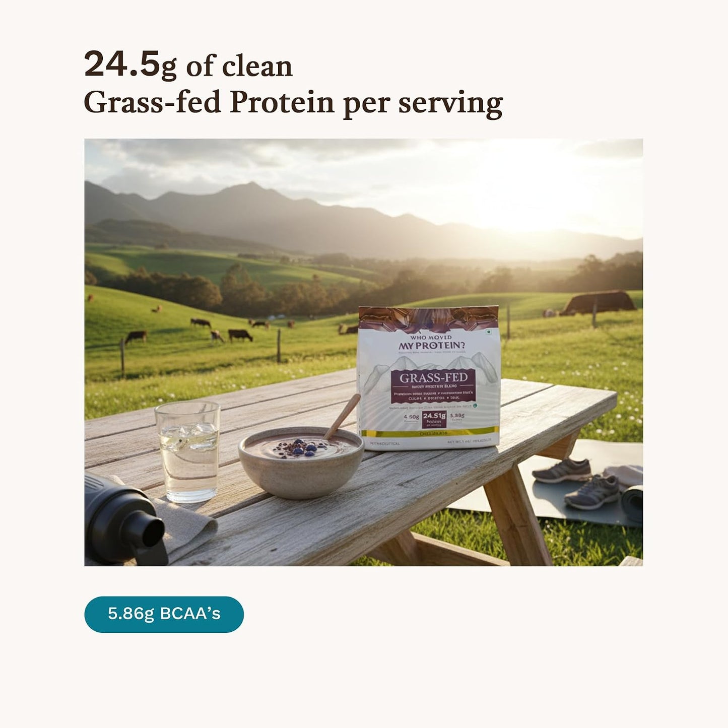 Who Moved My Protein - Grass Fed Whey Protein Blend