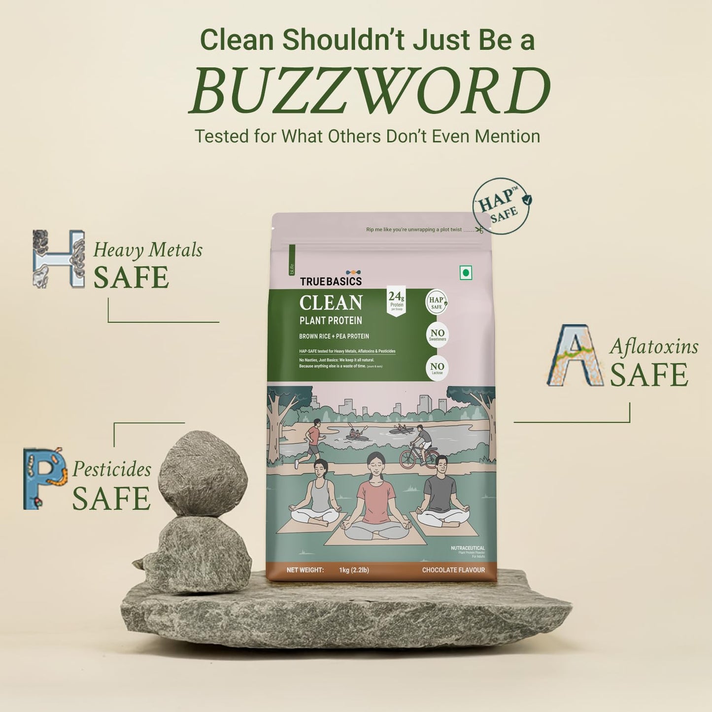 TrueBasics Clean Plant Protein