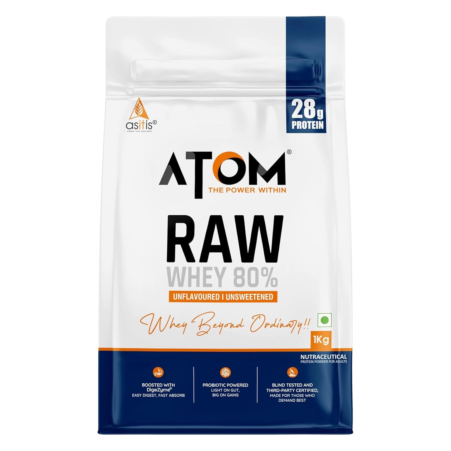 AS-IT-IS ATOM Whey Protein - 1kg