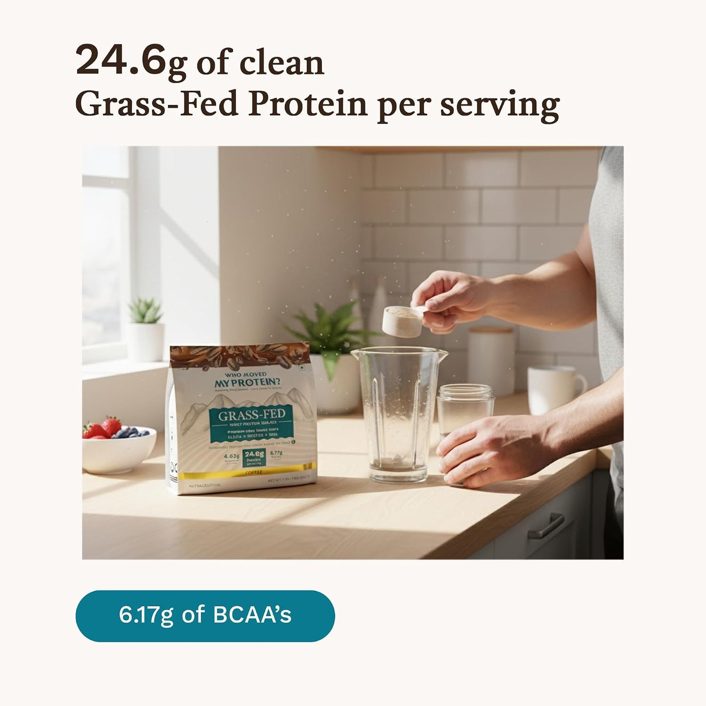 Who Moved My Protein - Grass Fed Whey Protein Isolate
