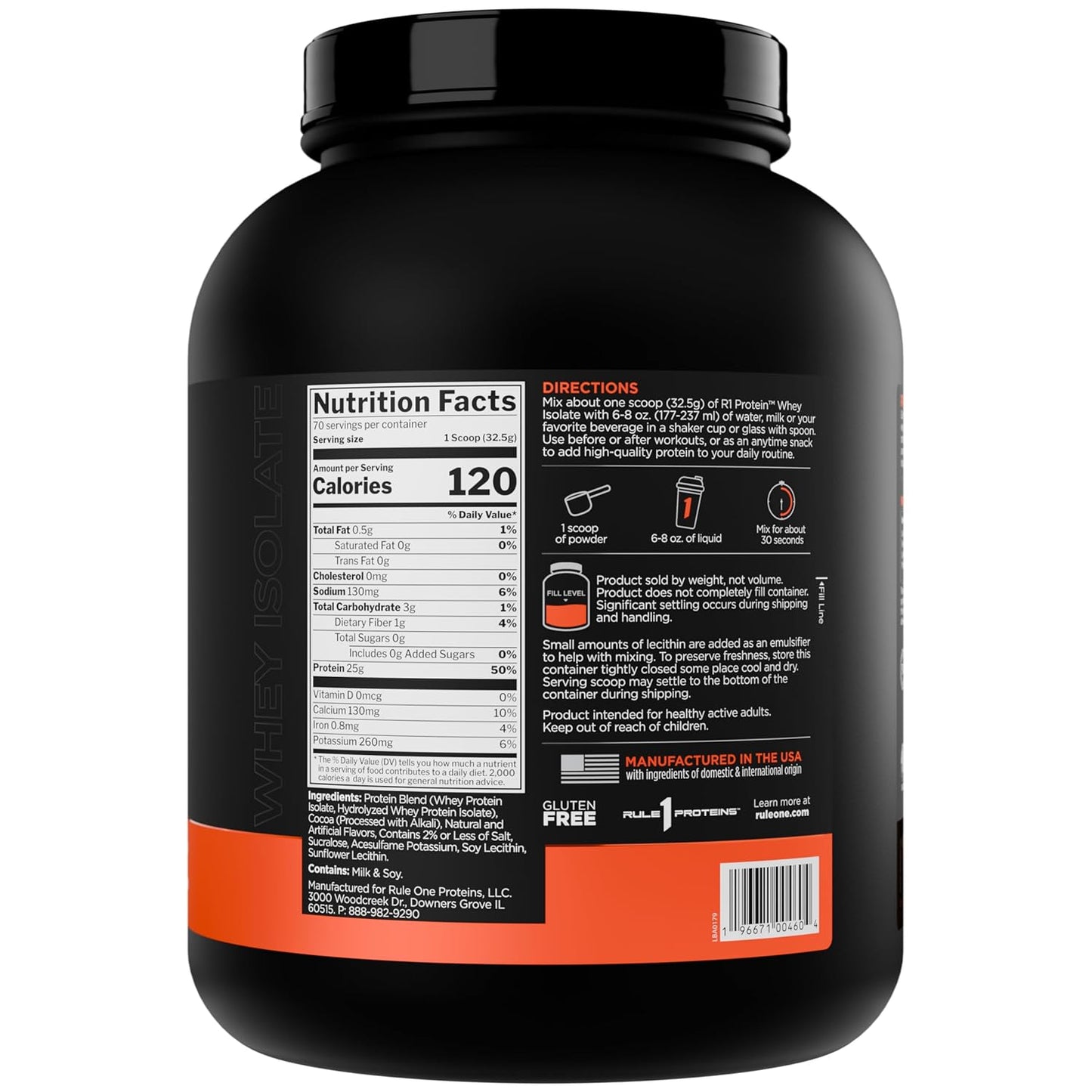 Rule 1 R1 Whey Isolate
