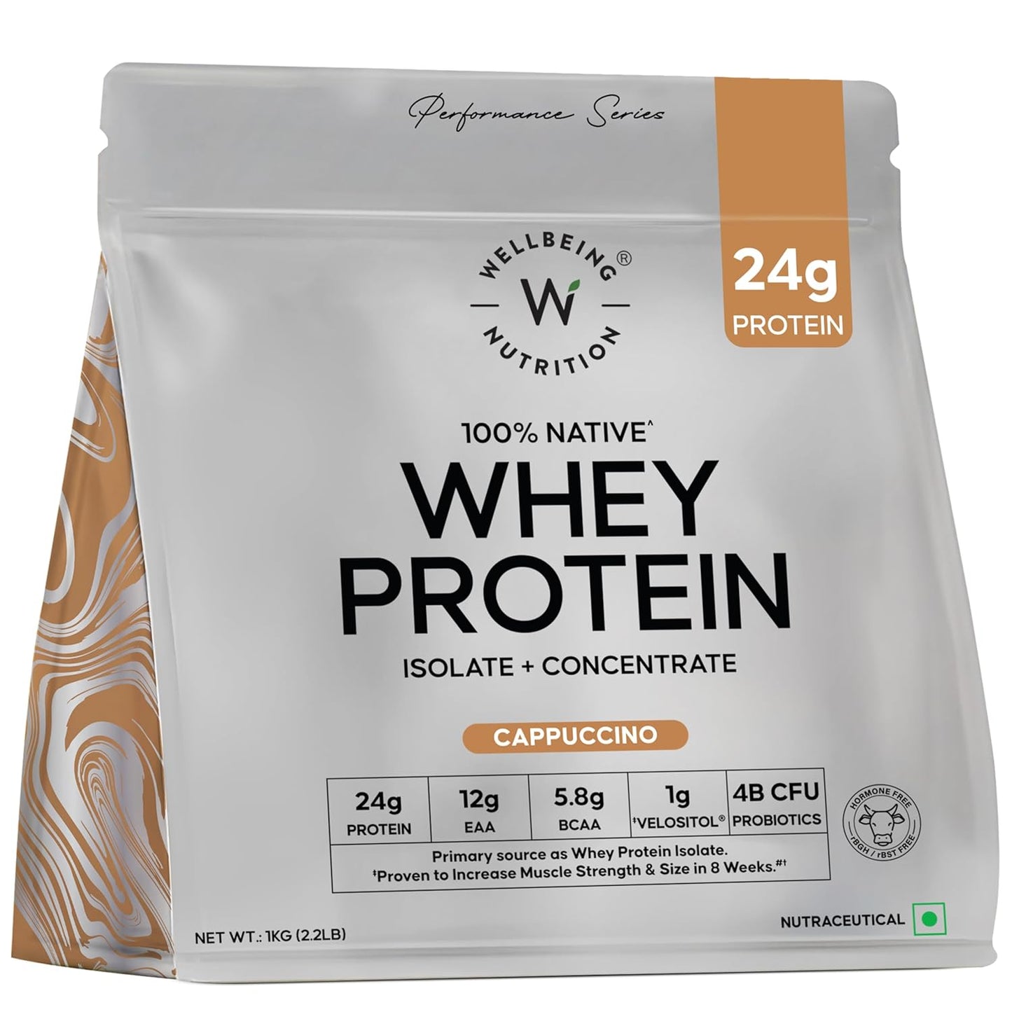 Wellbeing Nutrition Clean Whey Protein Isolate & Concentrate