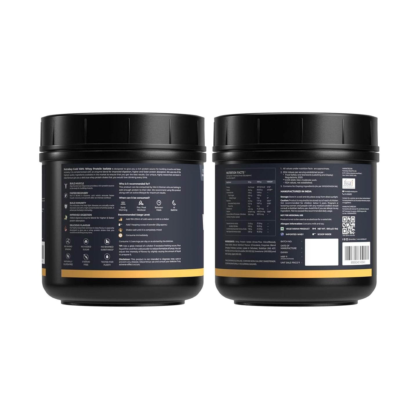 Nutrabay Gold Whey Protein Isolate