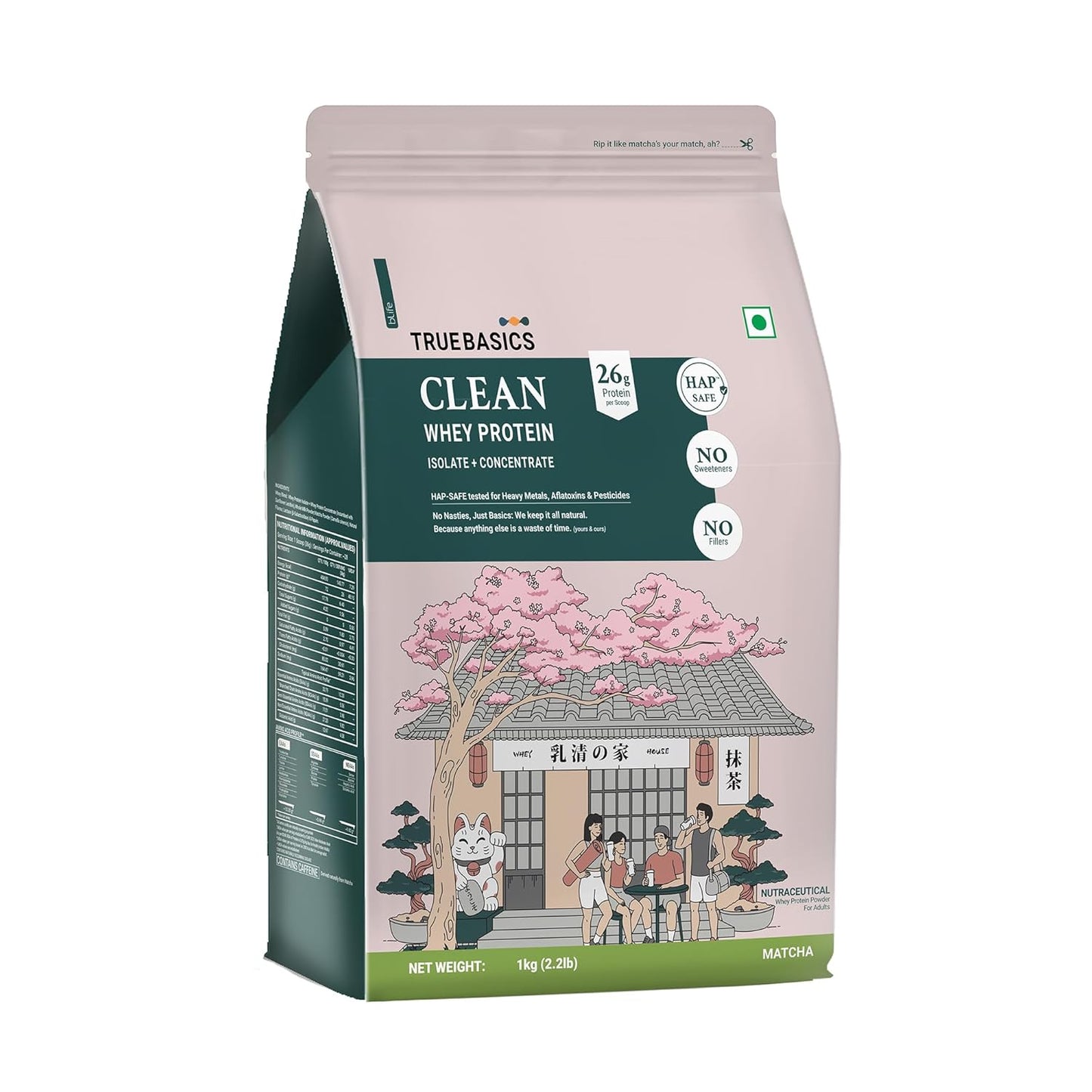 TrueBasics Clean Whey Protein