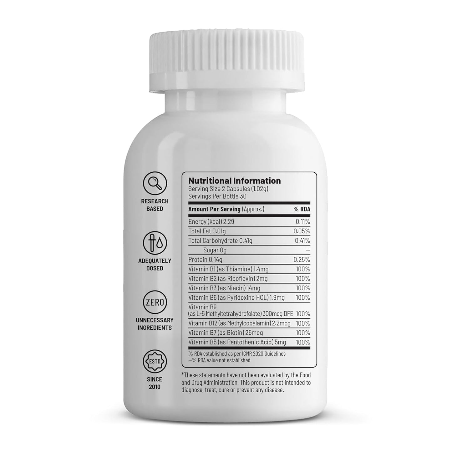 Unived Wholefood Natural B-Complex