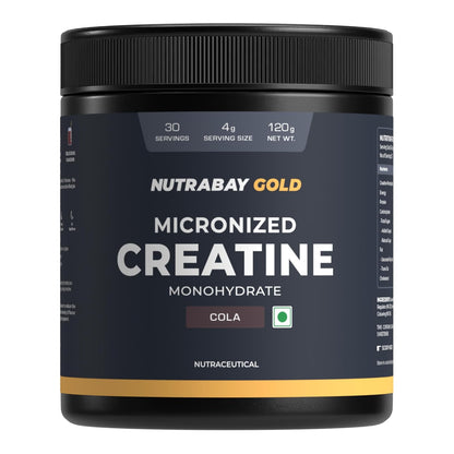 Nutrabay Gold Micronised Creatine Monohydrate Powder