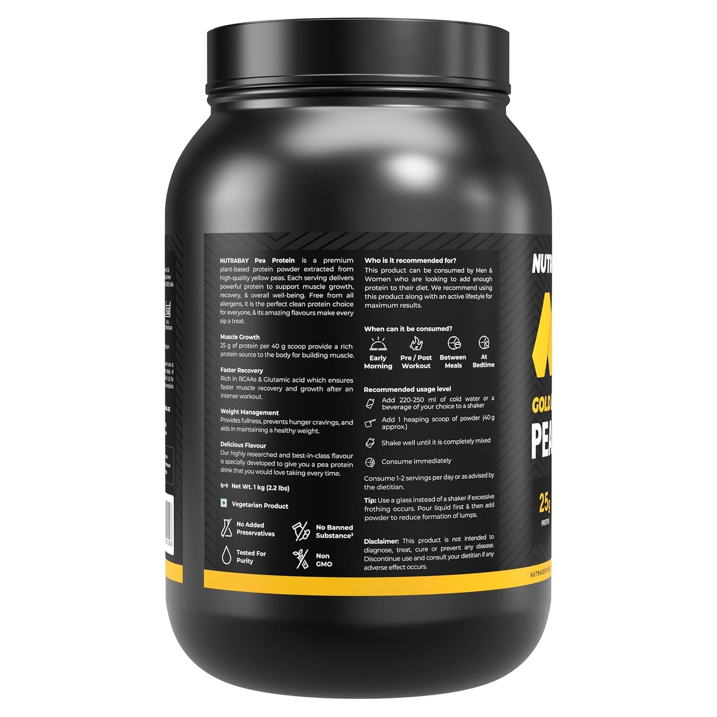 NUTRABAY Gold Pea Protein