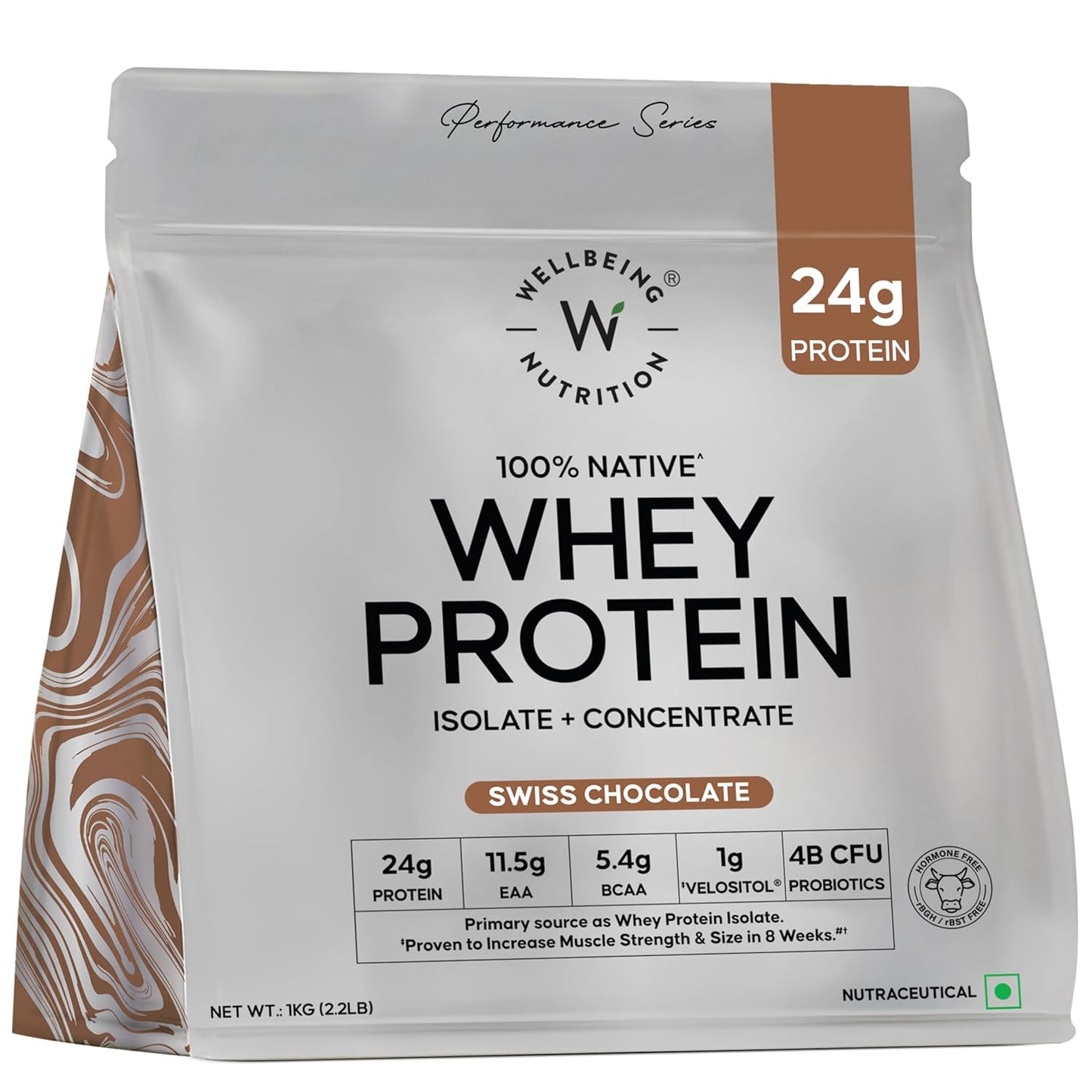 Wellbeing Nutrition Clean Whey Protein Isolate & Concentrate
