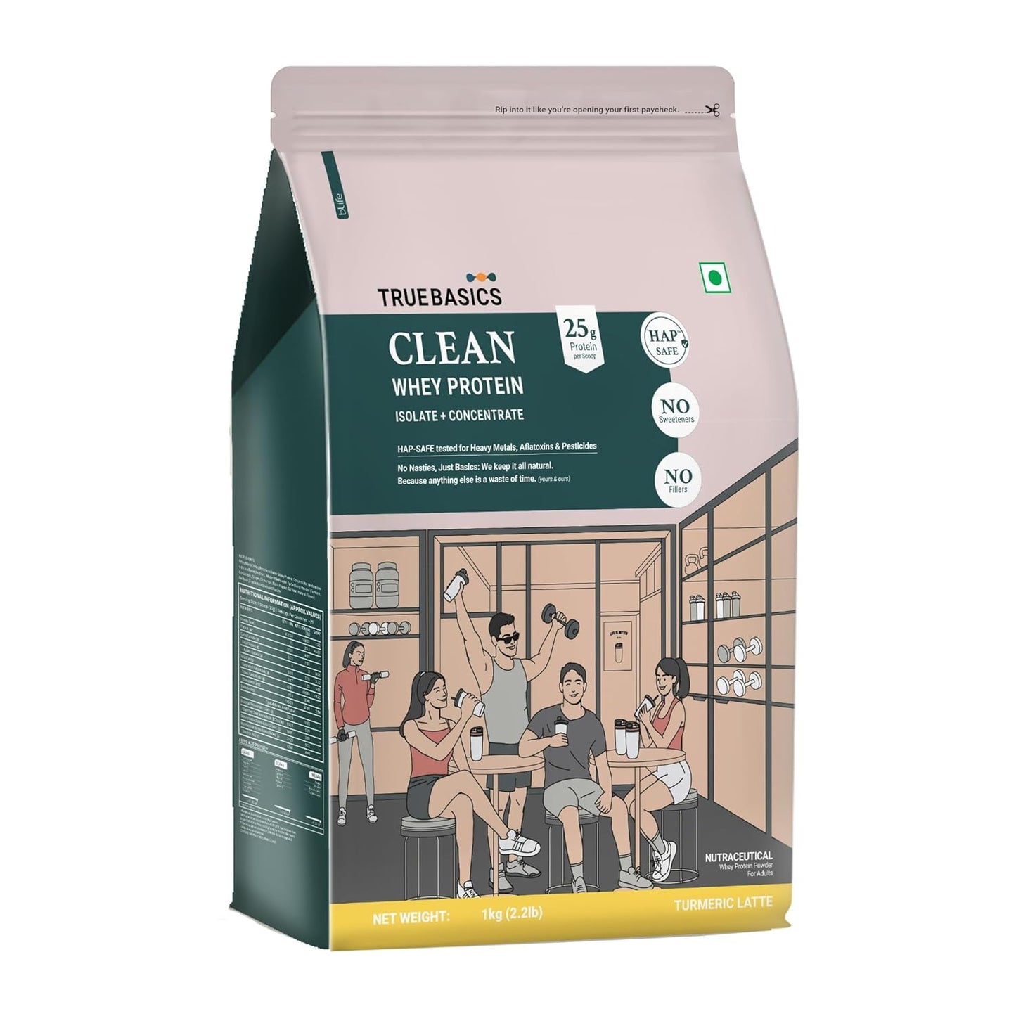 TrueBasics Clean Whey Protein