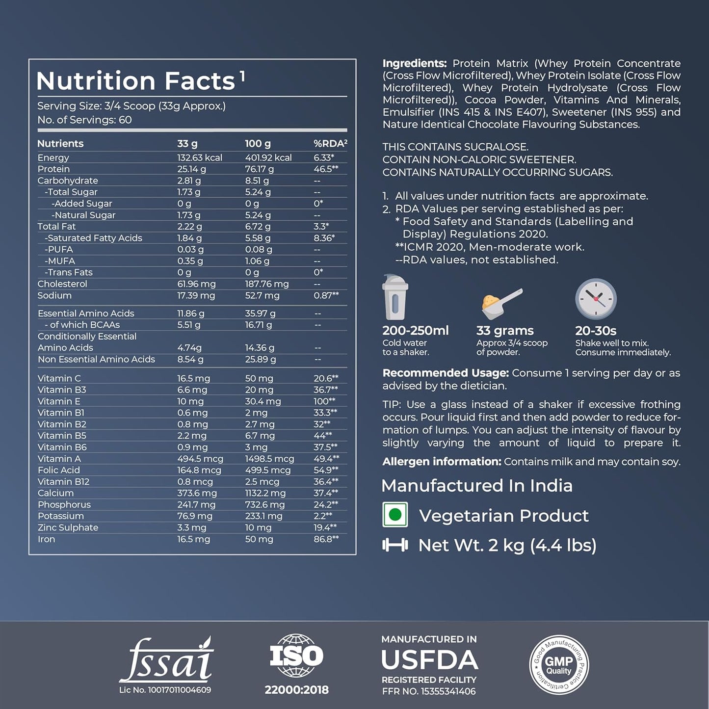 Nutrabay Gold Tri Blend Whey Protein