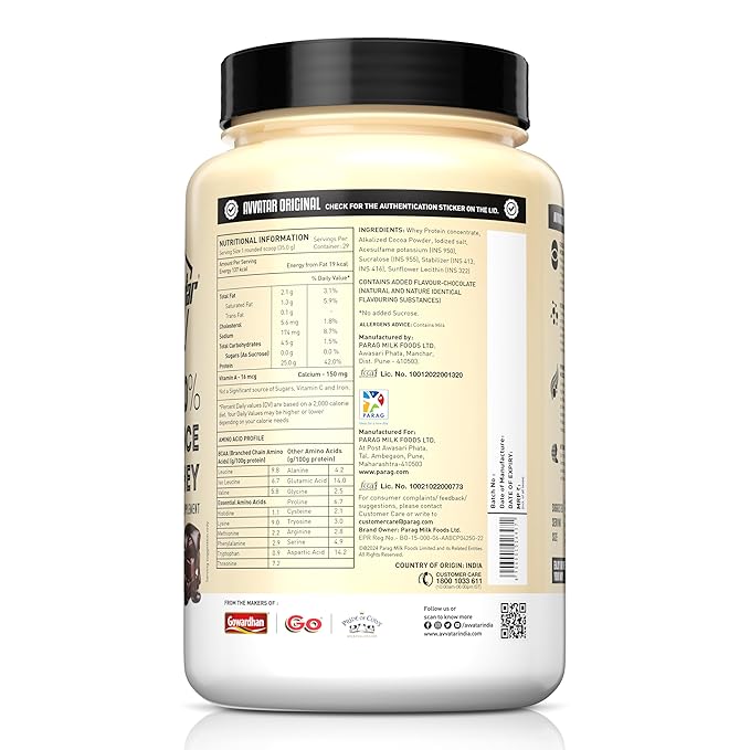 Avvatar Performance Whey Protein