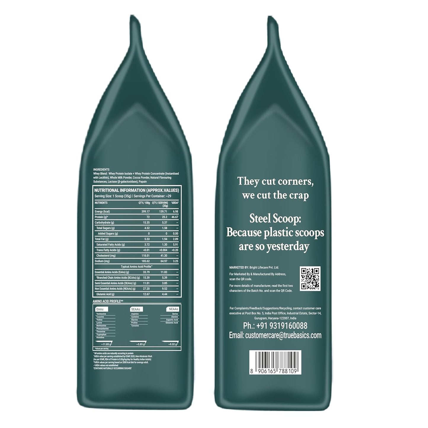 TrueBasics Clean Whey Protein
