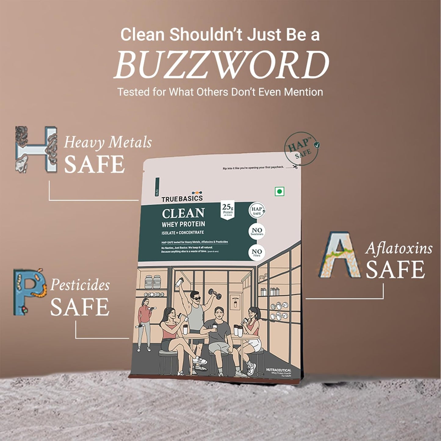 TrueBasics Clean Whey Protein