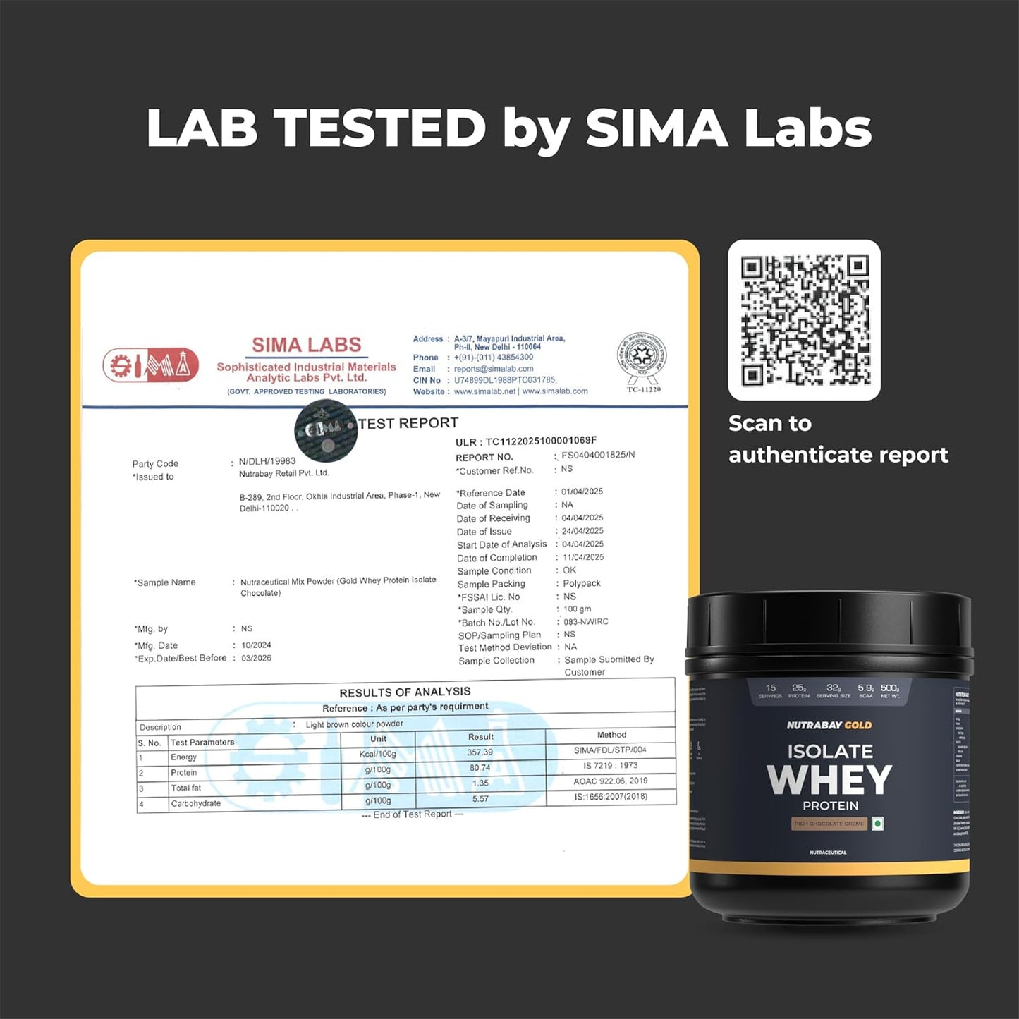 Nutrabay Gold Whey Protein Isolate