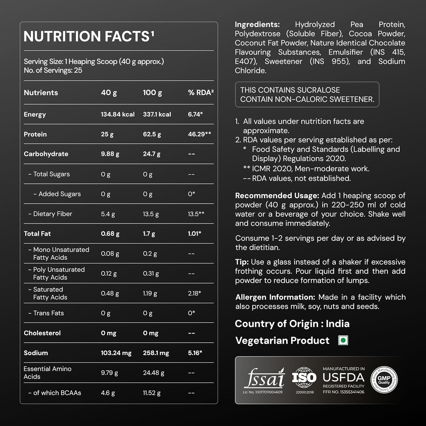 NUTRABAY Gold Pea Protein