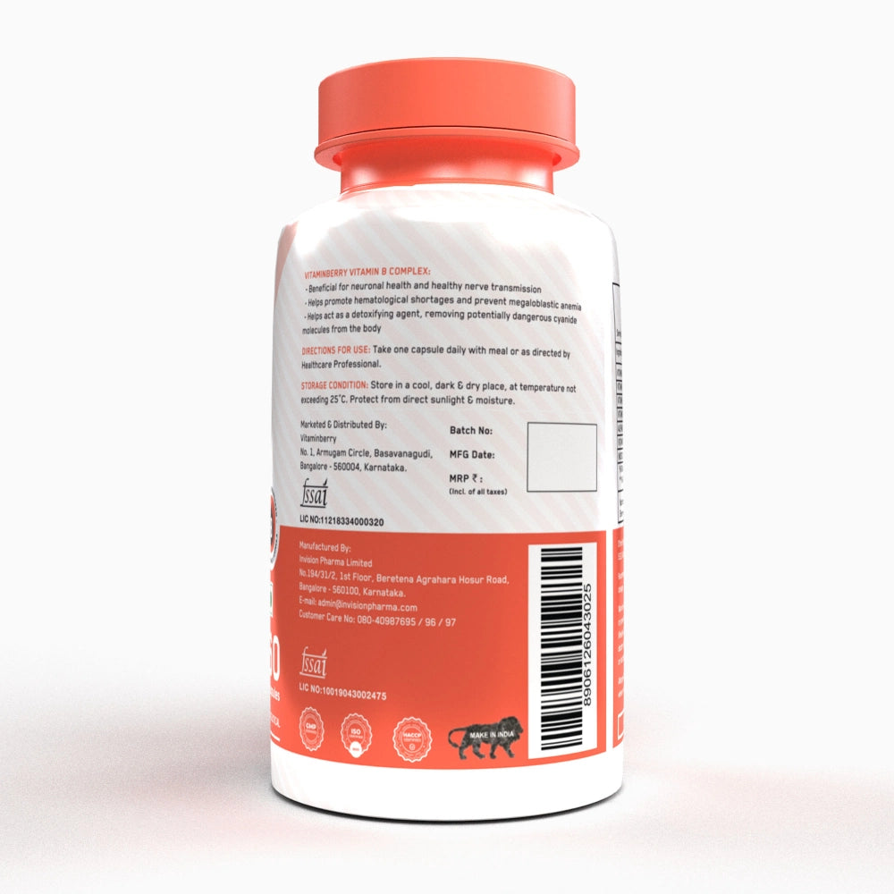 Vitaminberry Vitamin B Complex Capsules