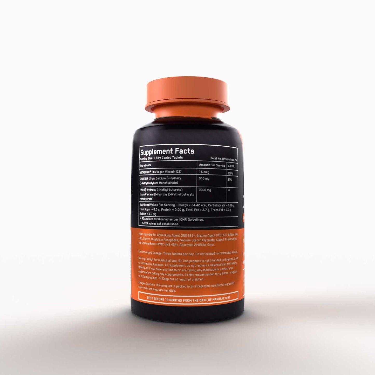 Vitaminberry CaHMB Capsules