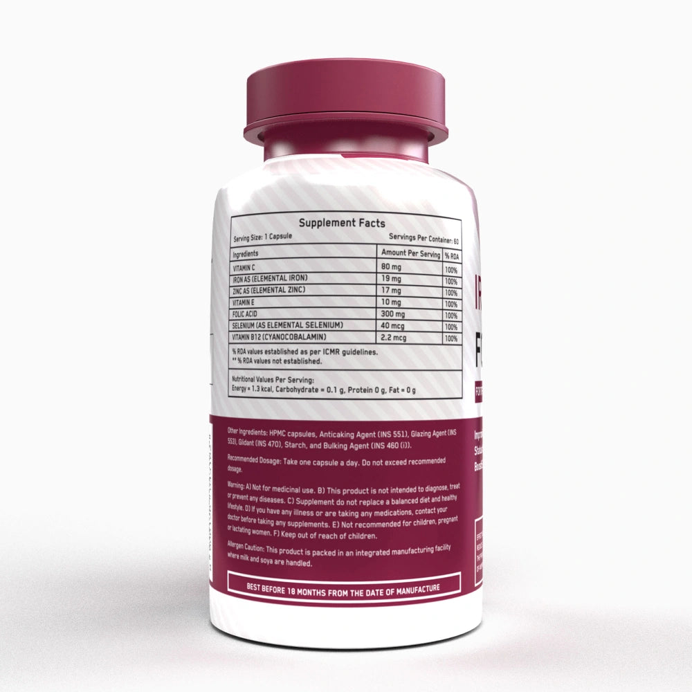 Vitaminberry Iron + Folic Acid Capsules
