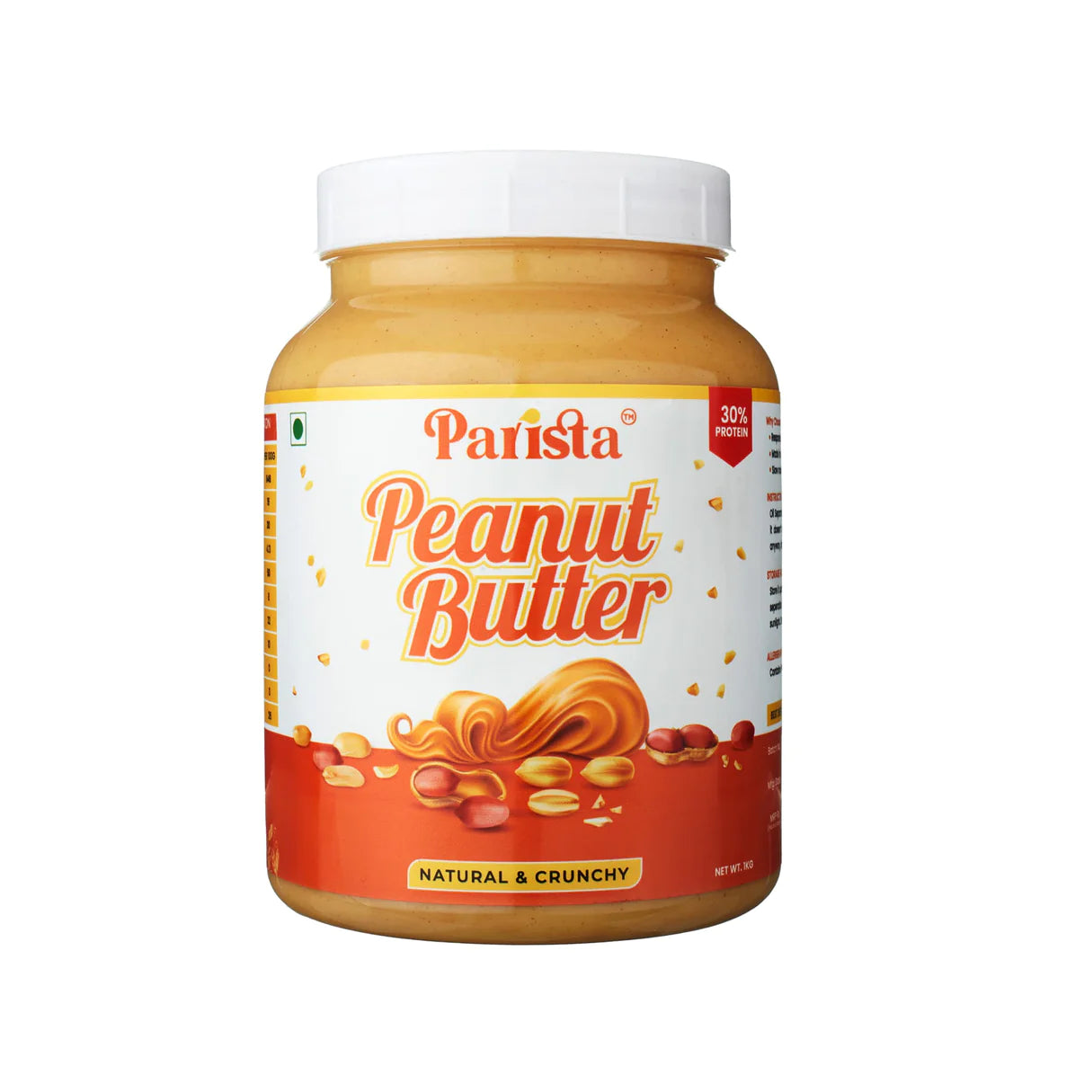 Parista Natural Peanut Butter