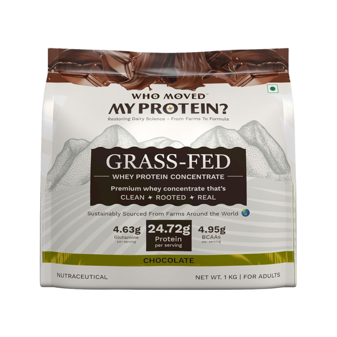Who Moved My Protein - Grass Fed Whey Protein Concentrate