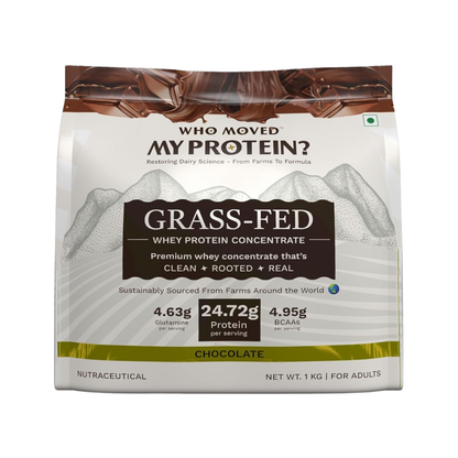 Who Moved My Protein - Grass Fed Whey Protein Concentrate