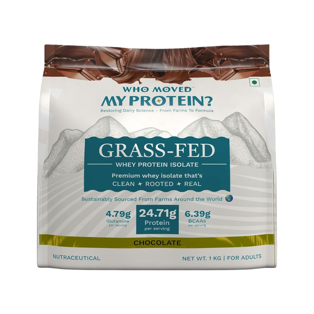 Who Moved My Protein - Grass Fed Whey Protein Isolate