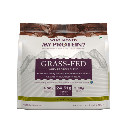 Who Moved My Protein - Grass Fed Whey Protein Blend