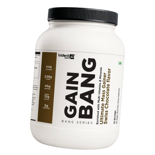 Gain Bang Mass Gainer with Multivitamins & Minerals