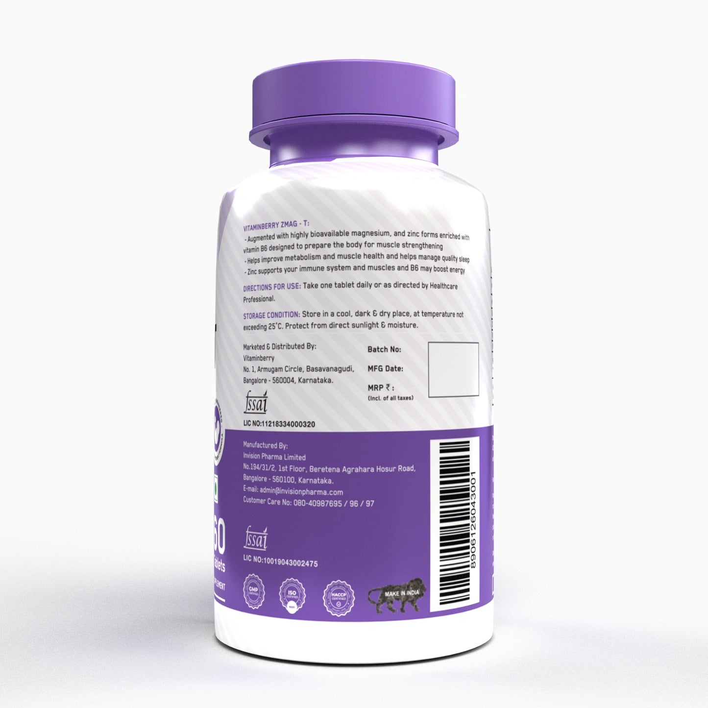 Vitaminberry Zmag T Capsules