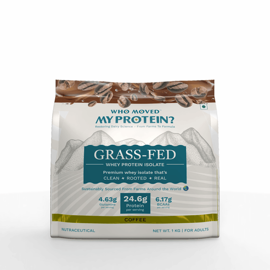 Who Moved My Protein - Grass Fed Whey Protein Isolate