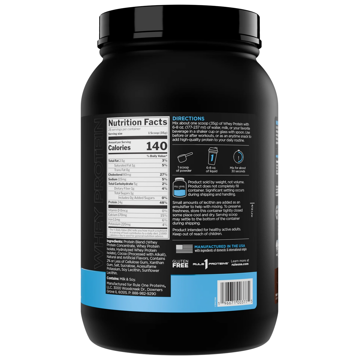 Rule 1 R1 Whey Blend