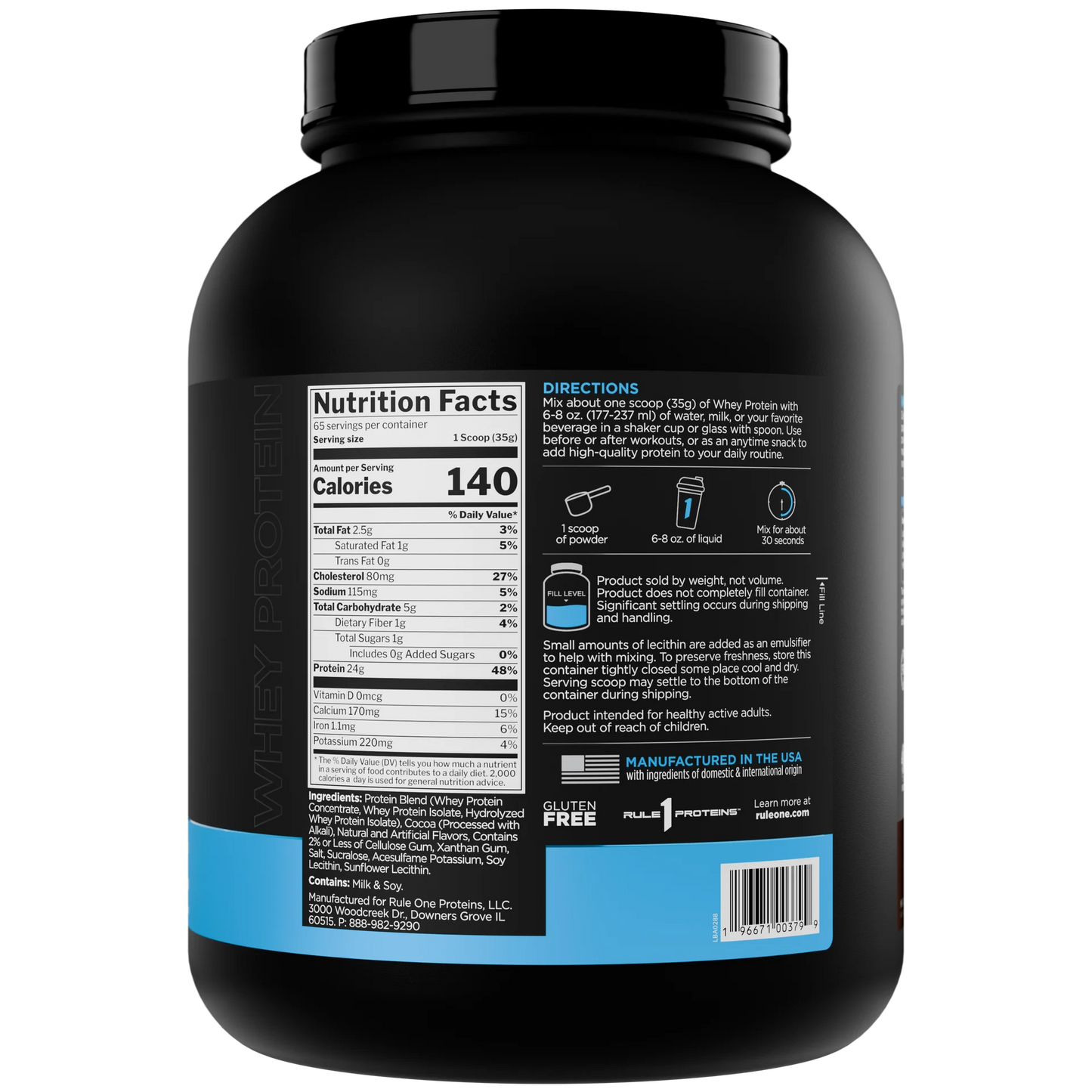 Rule 1 R1 Whey Blend