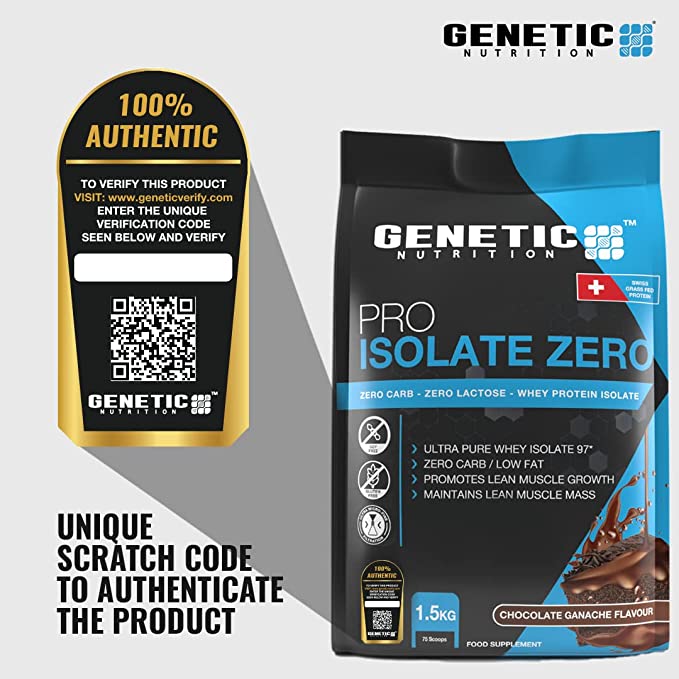 Genetic Nutrition Pro Isolate Zero