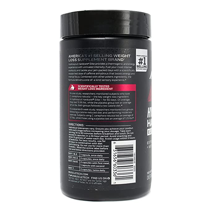 Muscletech Performance Series Hydroxycut Hardcore Elite Capsules