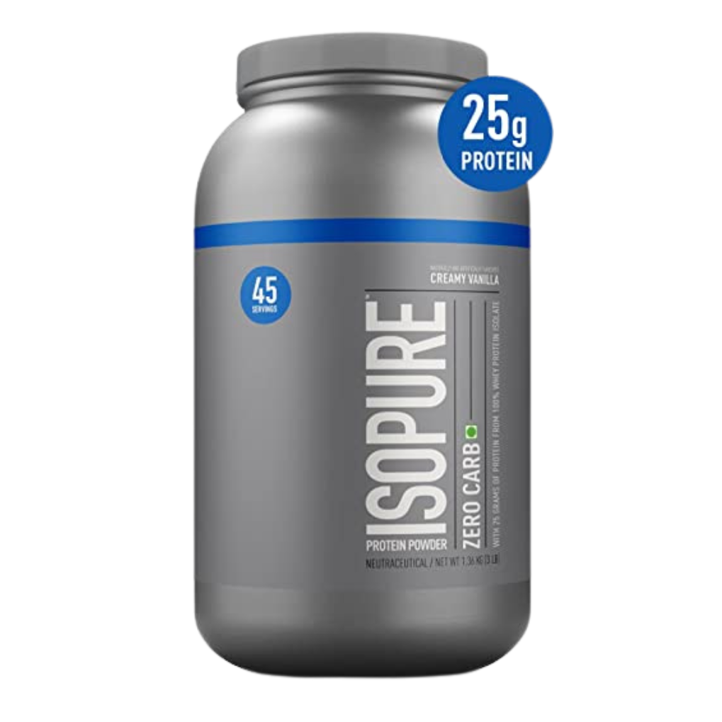 Isopure Low Carb 100% Whey Protein Isolate Powder