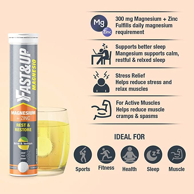 Fast&Up Magnesio - Restful Sleep & Anti Stress Supplement