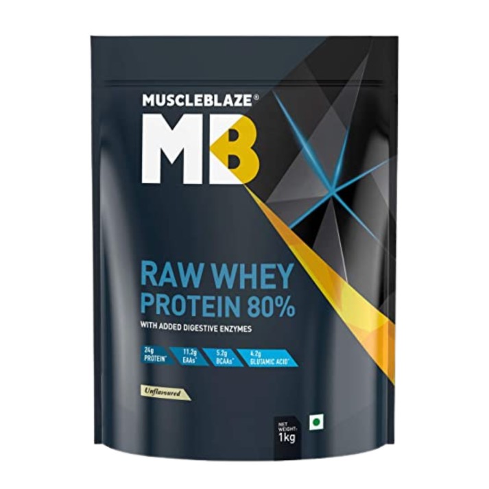 MuscleBlaze Raw Whey Protein Concentrate