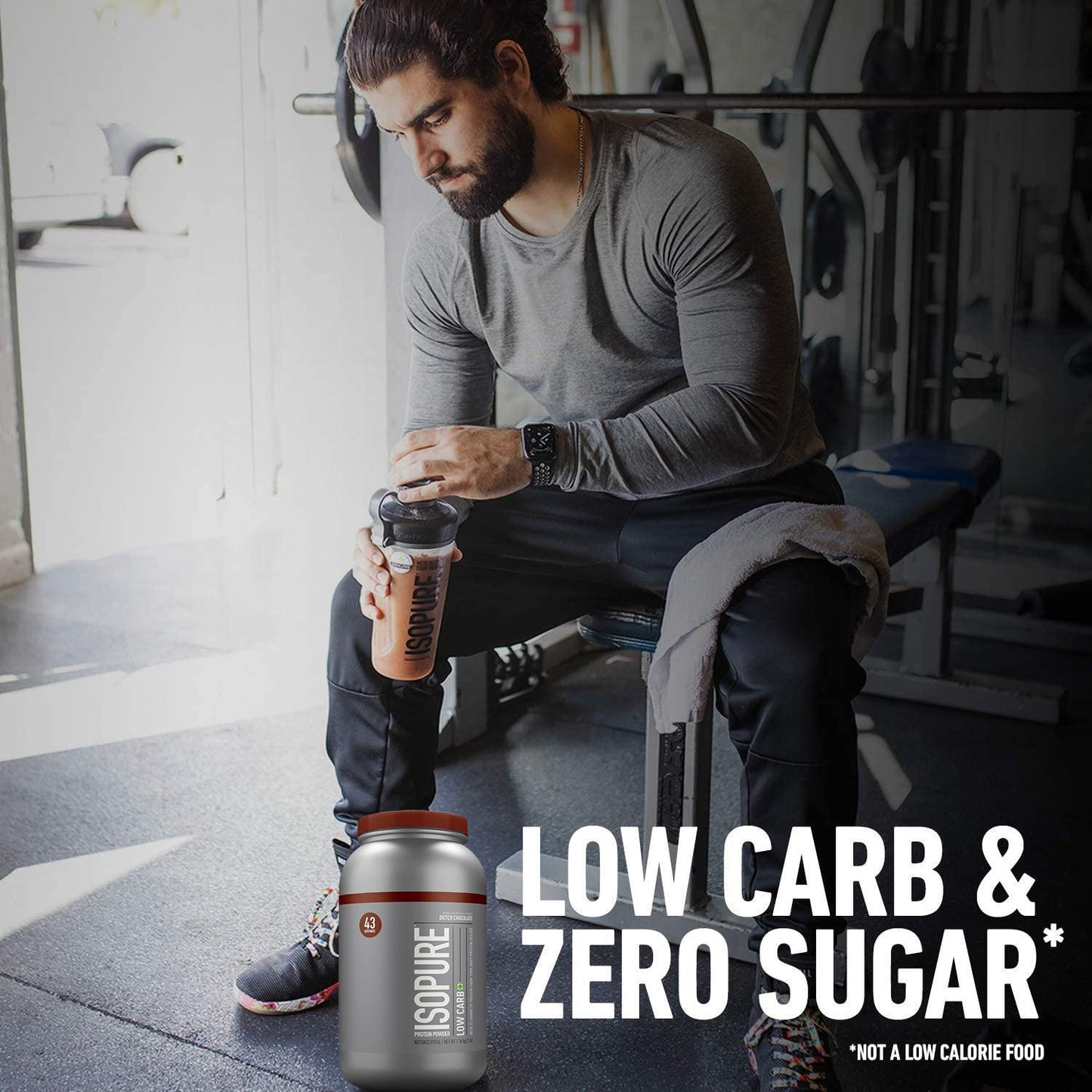 Isopure Low Carb 100% Whey Protein Isolate Powder