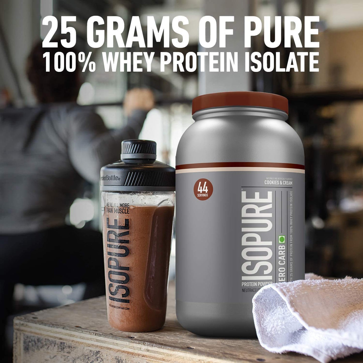 Isopure Low Carb 100% Whey Protein Isolate Powder