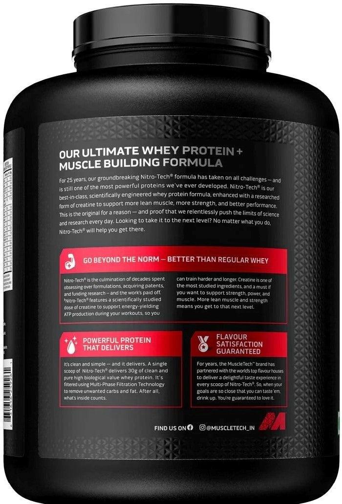 MuscleTech NitroTech Performance Series Whey Protein - Vitaminberry.com