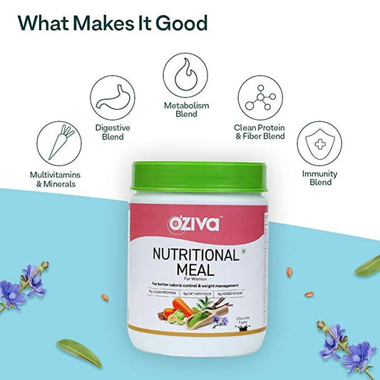 OZIVA Nutritional Meal for Women for Weight Management. - Vitaminberry.com