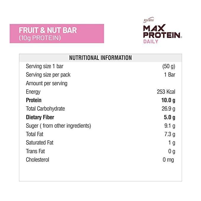 RiteBite Max Protein Bar - Vitaminberry.com