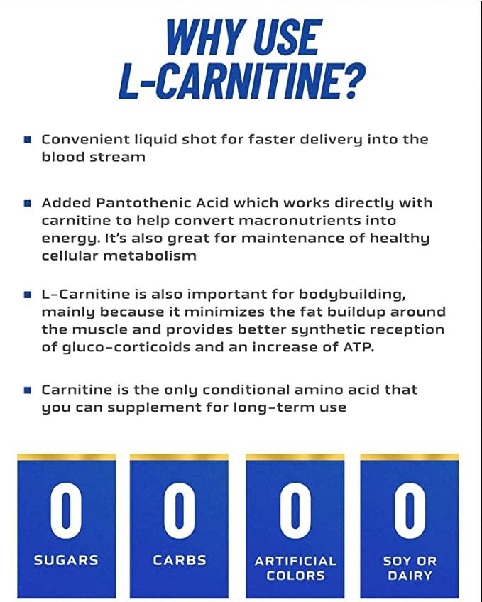 Ronnie Coleman signature series L-Carnitine liquid - Vitaminberry.com