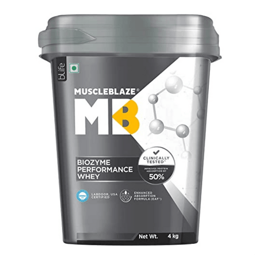 MuscleBlaze Biozyme Performance Whey Protein - Vitaminberry.com